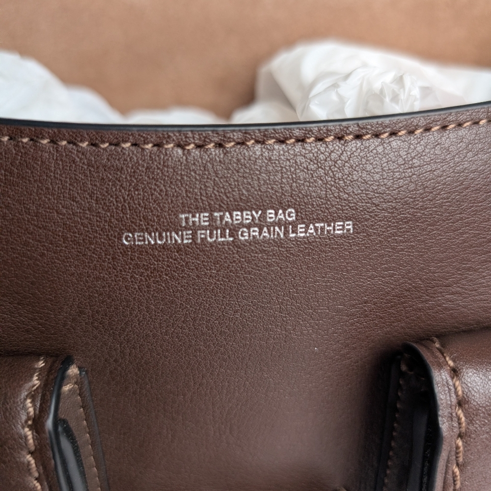 Coach Cargo Turnlock Soft Tabby In Maple - Picture 6 of 10